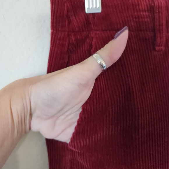 Ines De La Fressange Paris Rust Corduroy Mini Skirt Size 6 - Picture 2 of 7